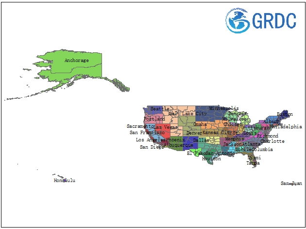 联邦调查局 （FBI） 驻地机构 （RA） 地区